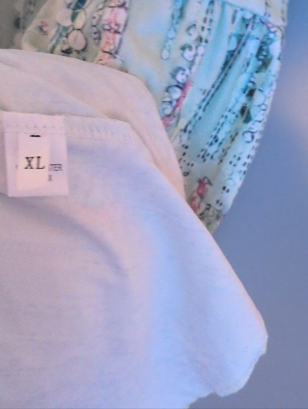 "Vintage Inspired Boho Tiered Midi Sundress - Groovy Pastel Abract Print. - Picture 5 of 7